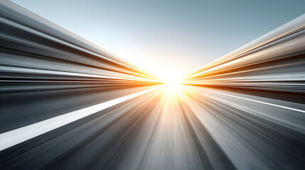 an abstract image that symbolizes speed and the forward movement