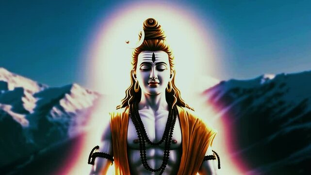 Lord Shiva in Deep Meditation &ndash; Symbol of Cosmic Stillness