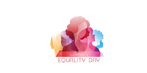 Women's Equality Day banner. International Women's Day banner concept. August 26.can use for, landing page, template, ui, web, mobile app, poster, banner, flyer, background
