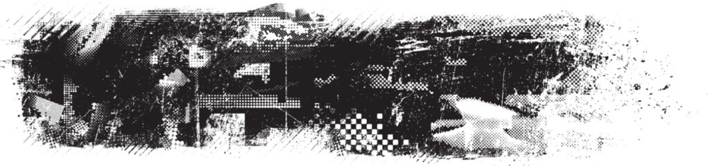 Grunge textured banner with rough edges. Dirty texture. Overlay grunge texture . Simply place texture over any object to create grunge effect . Banner with scratched surface for your design.