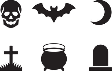 Halloween Vector Set, Icon