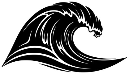 holiday illustration summer silhouette beach logo sun icon hat outline ocean wave flipflops sunglass iceream shell pattern towel seaside shape cloud vector graphic background