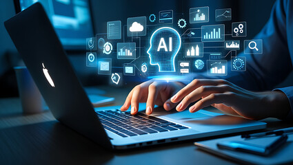 "Using AI Technology for Smart Business Analytics Artificial Intelligence Interface for Data Processing and Workflow Automation"