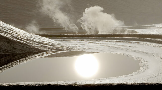 sphere melting midair surrounded by glitching code and digital particles