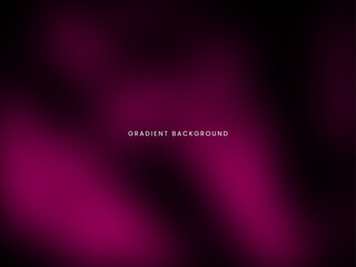 Obraz premium Abstract Magenta and Black Gradient Background, Dark Pink and Purple Blurred Vector Background, Smooth Violet and Burgundy Gradient Texture, Modern Deep Pink and Black Digital Background