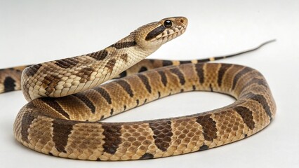 Obraz premium Habu Snake on studio background