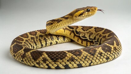 Habu Snake on studio background