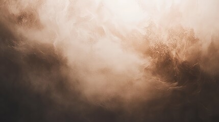 Obraz premium Abstract Brown and Beige Cloud Formation Image