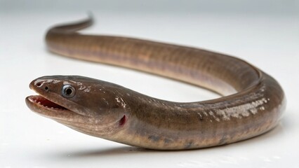 Hagfish on studio background