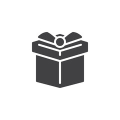 Gift box solid icon
