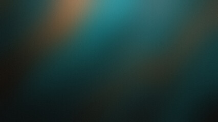 Photo of a blurred gradient background with shades of teal creates a moody effect