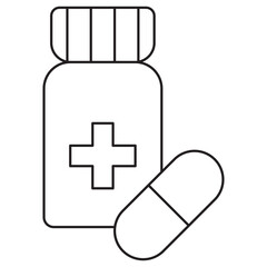 treatment icon, Effective Treatments for a Healthier Tomorrow, Personalized Care Plans That Promote Healing, vector