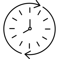 Time and Clock Icon
