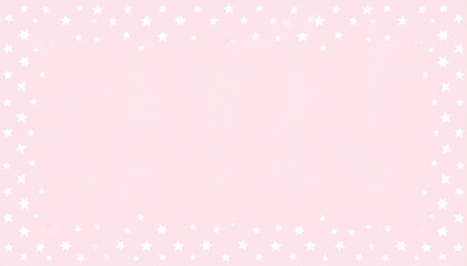 Cute pink frame background with lace and ribbon
