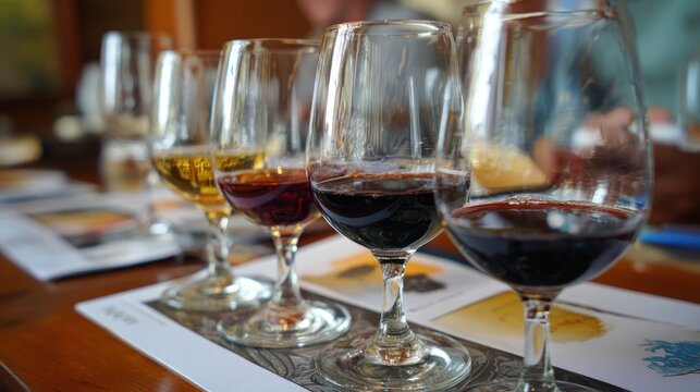 Wine tasting session