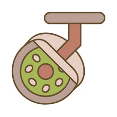 surgical light icon minimal design Colored Outline Icon Symbol Pictogram Outline