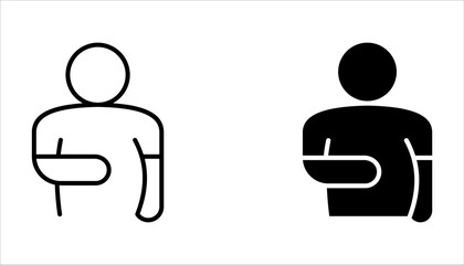 overweight icon set. Thin line overweight icon isolated on white background