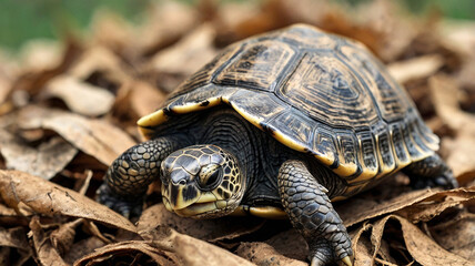 Obraz premium Potrait of a turtle