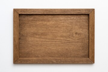 Wooden plaque displayed against a plain white backdrop