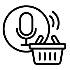 Voice Search  Icon Element For Design