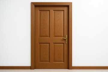 Timber entrance door design