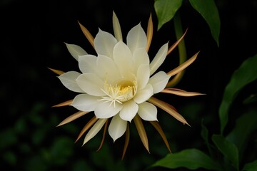 The Queen of the Night: A Midnight Blooming Flower