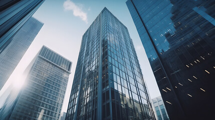 Fototapeta premium modern office building