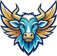 cow Vector, logo, icon