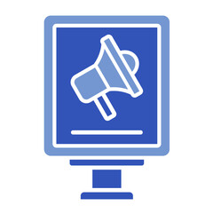 Digital Signage  Icon Element For Design