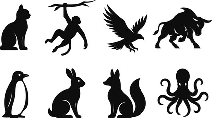 Silent Ensemble – Eight Creatures Cast in Contrast