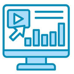 Clickstream Data  Icon Element For Design