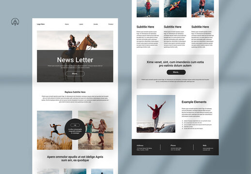 Minimal News Letter Template