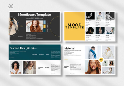 Fashion Mood Board Template