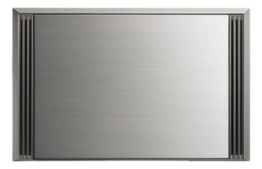 In-wall bimetallic radiator for seamless integration and space-saving in minimalist home designs.