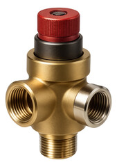 Thermal expansion relief valve for residential use, installed on water supply lines to protect from thermal expansion.