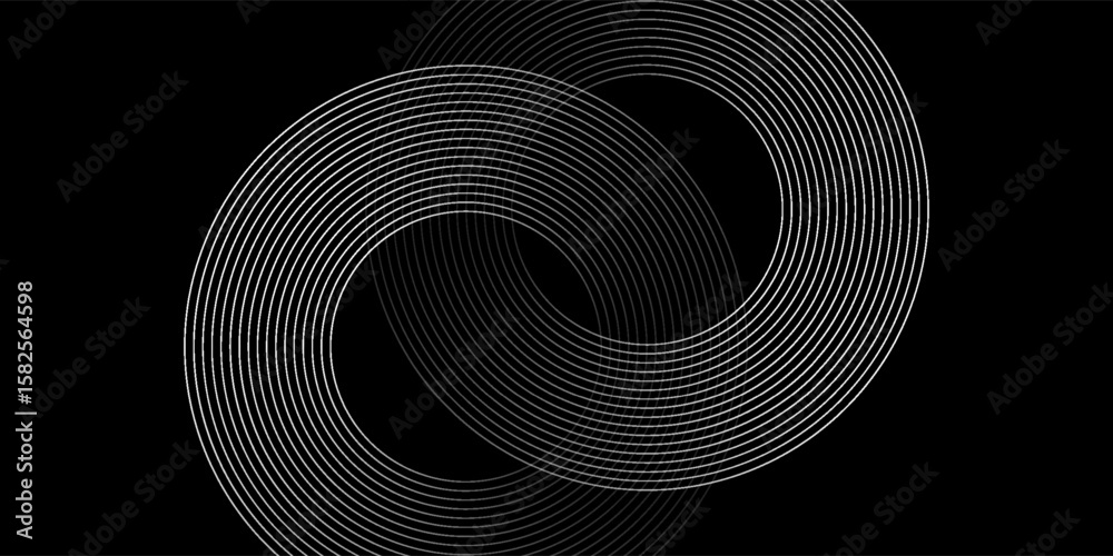 Poster abstract particle technology background design. abstract wave moving point flow particles, high tech