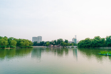 Beijing, China - 3 june 2025 Chao Yang Gong Yuan in summer