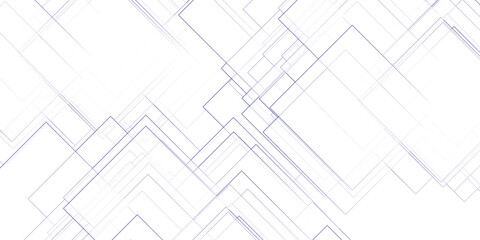 Abstract geometric line art composition with purple lines on a white background perfect for modern design