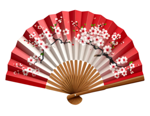 Traditional Japanese Hand Fan – Decorative Style 