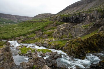 Waterfall in Iceland
