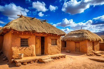 Traditional clay house 