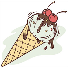  ice cream vector