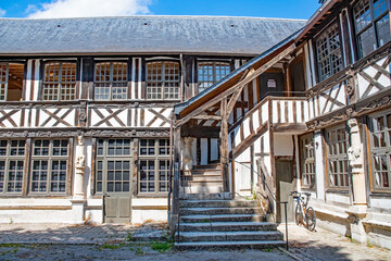 Fachwerkhäuser,  Rouen,  Normandie,  Frankreich 