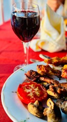 wine and cheese