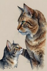 A cat listening to a whispered secret