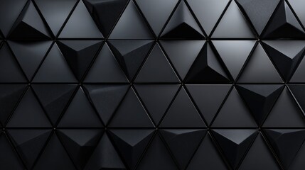 Obraz premium black triangles background