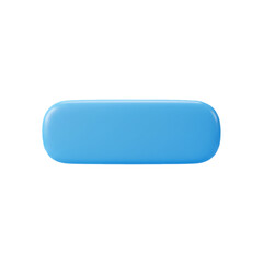 blue glossy button