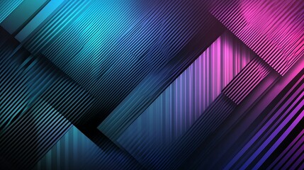 Abstract geometric background with vibrant colors and overlapping shapes