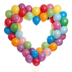 Flowers as a gift on transparent background