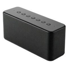 Obraz premium Portable Bluetooth Speaker Isolated on transparent background